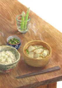 春大根のおみそ汁