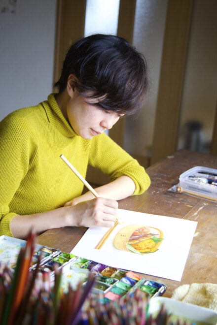 漆原さくら (制作風景)