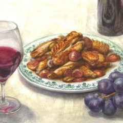 ぶどうソースのチキンソテー【ある夜、どこかの台所で。】