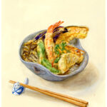 「 天どん 」　2022.09　245×225(mm)