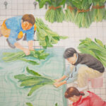 「 野沢の台所 」　2023.04.　1620×1120(mm)